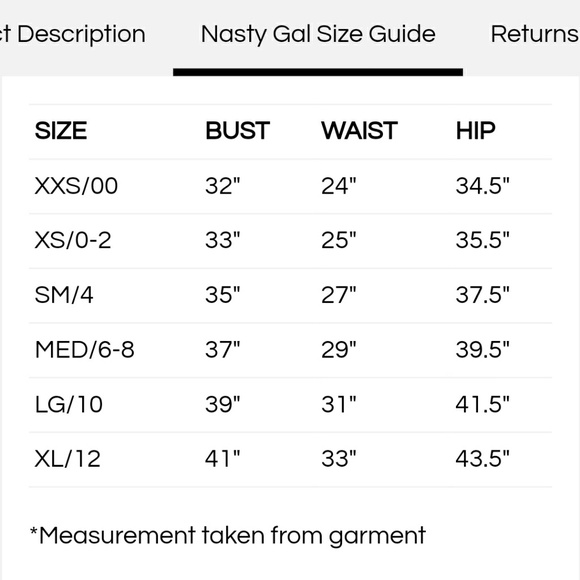 Nasty Gal Black Bandeau Scalloped Bikini Set XS - Picture 8 of 8